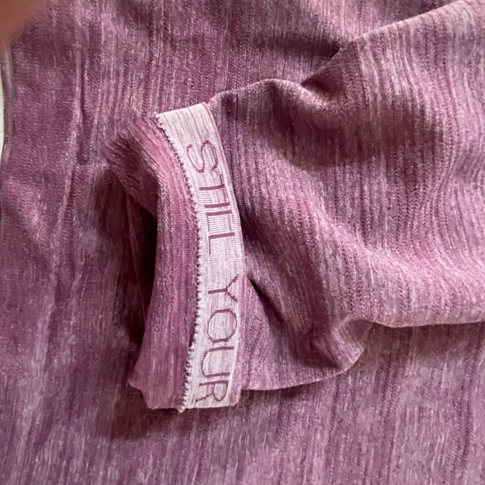 lululemon athletica Purple Long Sleeve Tee